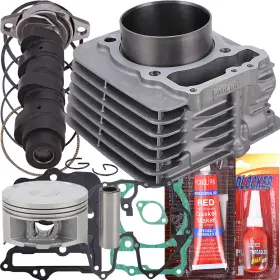 Bt015001a Twom Cylinder Piston Gasket Top End Kit And Camshaft For Honda Sportrax Trx400ex 99-08