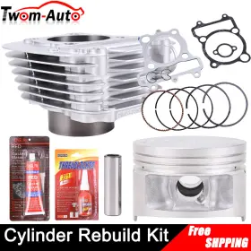 Twom Drs1037ym15301 70mm Cylinder Piston Kit And Top End Gasket Rebuild For Yamaha Ttr225 1999-2004