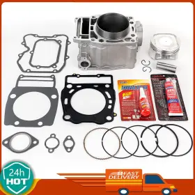 Mall00201apl1037 Twom Cylinder Piston Ring Gasket For Polaris Scrambler 500 2x4 4x4 1997-03 Bore 92 Mm