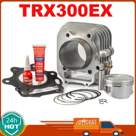 Twom Mallaoo37hd16911zb For Honda Sportrax Trx300ex 1993-08 330cc Cylinder Piston Gasket Top End Kit Us