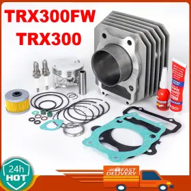 Twom Mallaoo37hd176oooo6zb New Cylinder Top End Rebuild Kit For 1988-2000 Honda Trx 300 Fourtrax Fw 4x4 2x4