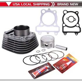 Twom Mallaoo37yaoo63oo6zb-1f Cylinder Piston Gasket Top End Kit For Yamaha Moto-4 Bear Tracker Timberwolf 250