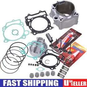 Twom Mallaooo37ya13ooo6zb For Yamaha Yfz450 Cylinder Piston Gasket Ring Set Kit Yfz 450 2004-2013 Top End