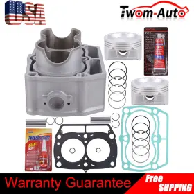 Twom Twom-pa02501zb Cylinder Piston Rings Set Gasket End Rebuild Kit For Polaris Rzr 800 2008-2014