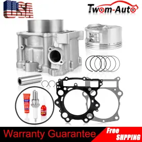 Twom Twom-ymo98o1f Cylinder Piston Rings Gasket Top End Rebuild Kit For Yamaha Rhino Yxr660 04-07