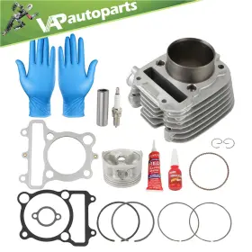 Vap-autoparts Vap1838780us Cylinder Piston Gasket Top End Kit For Yamaha Xt225 Ttr225 Ttr230 70mm Atv