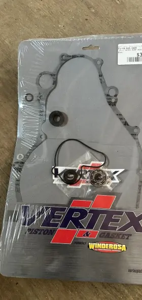 Vertex 821869 Water Pump Rebuild Kit Yamaha 2004-13 Yfz 450 Quad Seals Bearing Gasket