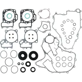 Vertex Pistons 8110046 Gaskets 12-13 Kawasaki Teryx 4 4x4 Complete Gasket Kit With Oil Seals