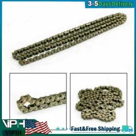 Vipih M563-a055-gold Cam Chain 158 Links For Kawasaki 90-05 Klr250 85 -89 Kl250 87-04 Ksf250 Mojave