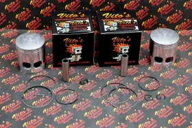 Vitos Performance C93540p4k 2 X Rd30 Rd400 Pistons Rings 65.00 Yamaha Banshee 65.00mm