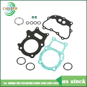 Wansgo 1032020136 New Top End Head Gasket Kit Atv For Honda Trx 250 Recon 250ex 250x 2001-2018