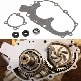 Wi-auto Wiqp490 Water Pump Seals And Gaskets Rebuild Kit For Polaris 350l 400 400l 2 Stroke