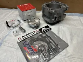 Wiseco 4737m10000 Yamaha Raptor 660 Top End Rebuild Kit Cylinder 11 1 Piston Gaskets #118