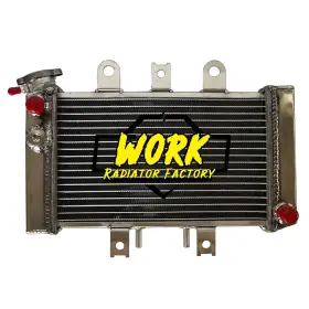 Work 564y2-us Full Aluminum Atv Radiator Fit 2003-2007 2006 2005 2004 Polaris Predator 500