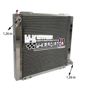 Work 709200576 Aluminum Radiator For 2017-18 Can-am Maverick X3 Max R 4x4 Xds Turbo #709200
