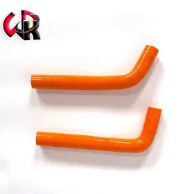 Work Hose&pipe-104 Radiator Silicone Hose Orange For 2003-2008 Yamaha Yfz450 Yfz 450 2004 2005 2006