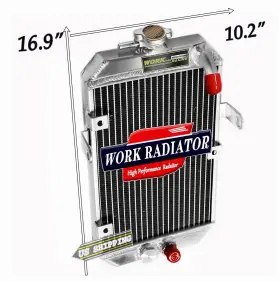 Radiator-077 Work Aluminum Radiator Fit Yamaha Raptor 660 R 660r Yfm660r 2001-2005 2002 2003 2004