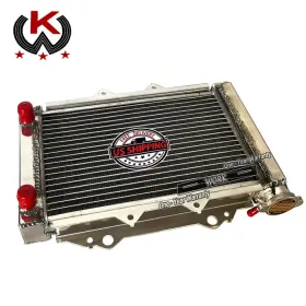 Wrcrad Radiator-563 Atv Aluminum Radiator For Kawasaki Kfx450 R Kfx450r Kfx 450r 2008-2012 2009 2010