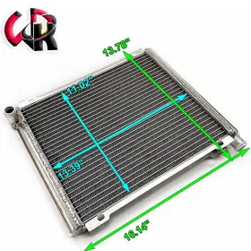 Wrcrad Renegade-096 For 2012-2021 19 Can-am Outlander 450 500 570 650 800 1000 R Aluminum Radiator W