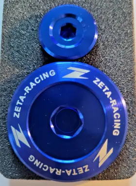 174cpj Yamaha Yz250f Yz450f Wr250f Wr450f Magneto Stator Cover Timing Plugs Blue