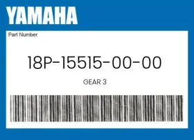 18p-15515-00-00 Yamaha Genuine Gear 3 -
