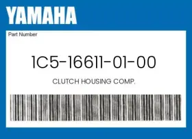 1c5-16611-01-00 Yamaha Genuine Clutch Housing Comp. -