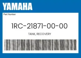 Yamaha 1rc-21871-00-00 Genuine Tank Recovery -