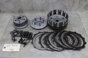 Yamaha 1uy-16351-00-00 1987-1995 Moto 4 350 Oem Complete Clutch W Plates Basket Hub Assembly