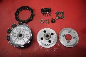 Yamaha 21v-16351-00-00 1997 Timberwolf 250 Complete Clutch Basket Assembly