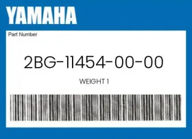 Yamaha 2bg-11454-00-00 Genuine Weight 1 -