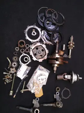 Yamaha 2fj-13300-00 Oem Badger 80 Parts Lot Spindles Clutch Basket Oil Pump Crank Yfm80 Yfm