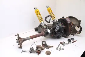 Yamaha 2ht-25381-02-00 1986 Moto 4 225 Yfm225 Rear Differential Diff Swingarm Axle Shocks