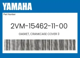 2vm-15462-11-00 Yamaha Genuine Gasket Crankcase Cover 3 -