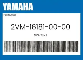 Yamaha 2vm-16181-00-00 Genuine Spacer 1 -