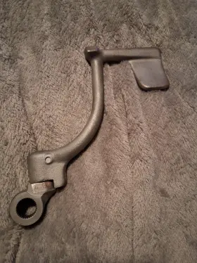 Yamaha 2xj10 Blaster Oem Kickstart Like New Sand Blasted
