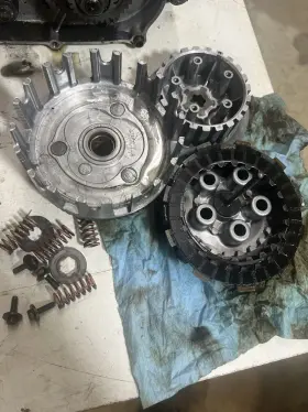 Yamaha 34763-2387 Blaster 200 Complete Clutch Basket Hub Pack Original Boss Discs
