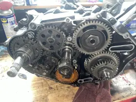Yamaha 34l-15100-05-00 1989 Xt600 Engine Transmission Crankcase 8533 Miles