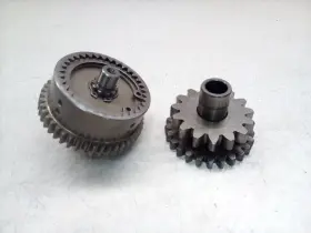 Yamaha 3b4-15517-00-00 2009 Grizzly 700 Fi Eps Engine Starter Reduction Idler Damper Gears