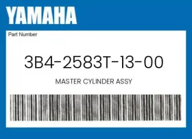 3b4-2583t-13-00 Yamaha Genuine Master Cylinder Assy -