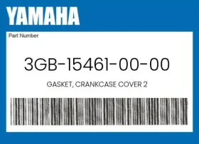 3gb-15461-00-00 Yamaha Genuine Gasket Crankcase Cover 2 -