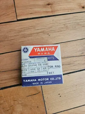 Yamaha 3x3-11610-10 Nos Vintage Yt125 Piston Rings 80-85