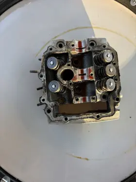 3yf00 Yamaha Raptor 660 Head Ported 1 Valves Kibblewhite Dual Springs