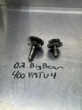 4kb-15521-01-00 Yamaha 00-12 2001 Big Bear 400 Oem Starter Starting Gears Idler Gear Assembly