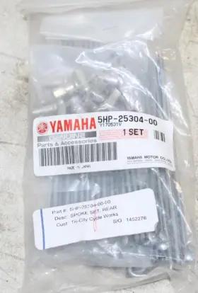 5hp-25304-00 Yamaha New Oem - Rear Spoke Set 36 Spokes Part# 5hp-25304-00 Yamaha New Oem - Rear Spoke Set 36 Spokes Part#