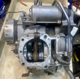 Yamaha 5lp-15100-02-00 Comple01-05 Raptor 660r Oem Engine Motor Crankcase Used Bottom End