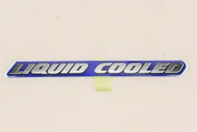 Yamaha 5lp-2163h-01-00 New Oem Dpbse Liquid Cooled Emblem Decal Nos
