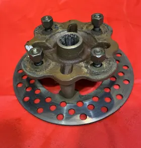 5nd-f5111-30-00 Yamaha 2006 Yfm350 Yfm 350 Bruin 2wd Front Wheel Hub B