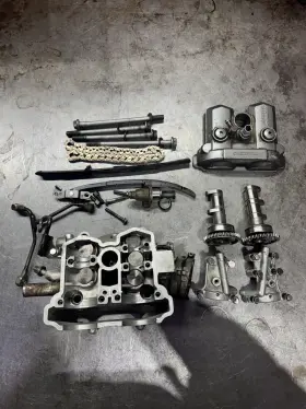 Yamaha 5ta00 2005 Yfz450 Oem Cylinder Head Valves 04-13 Cams Minor Work Read