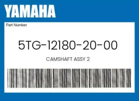 Yamaha 5tg-12180-20-00 Genuine Camshaft Assy 2 -