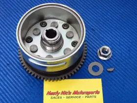 Yamaha 5tg-81450-01-00 04 Yfz450 Yfz 450 Flywheel Nut Key Washer Starter Clutch One Way Gear Start Fly